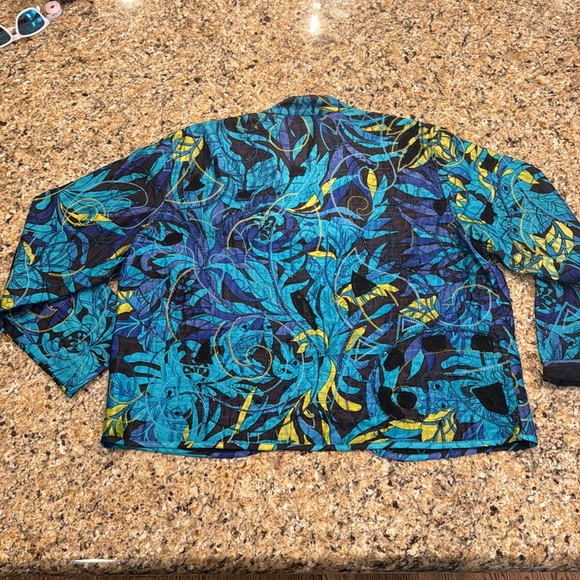 Chicos cropped jacket, size 3, beaded and embroidered - Picture 6 of 6